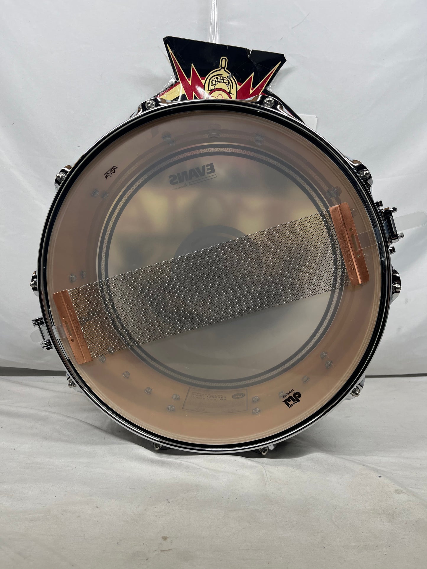 DW Collector's Series Snare Maple 333 14" x 5.5" - Black Oyster Glass