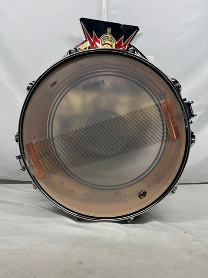 DW Collector's Series Snare Maple 333 14" x 5.5" - Black Oyster Glass