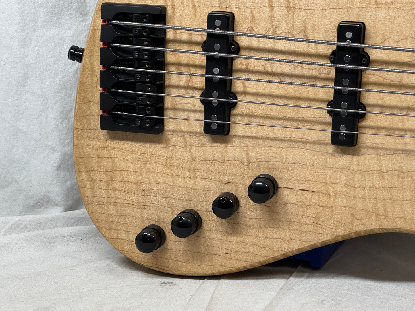 Prat Custom 5-string Bass with Wolfpak Soft Case