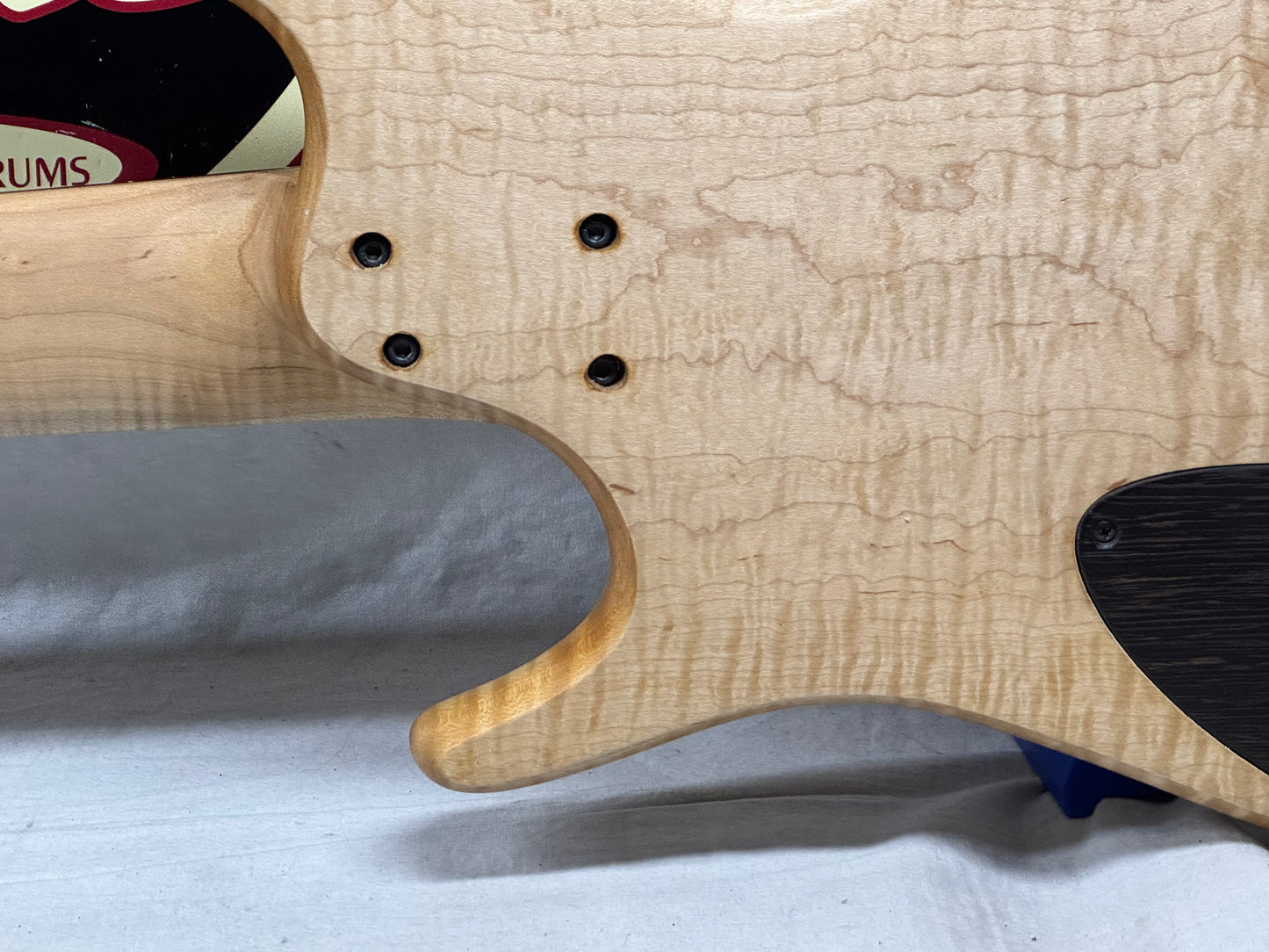 Prat Custom 5-string Bass with Wolfpak Soft Case