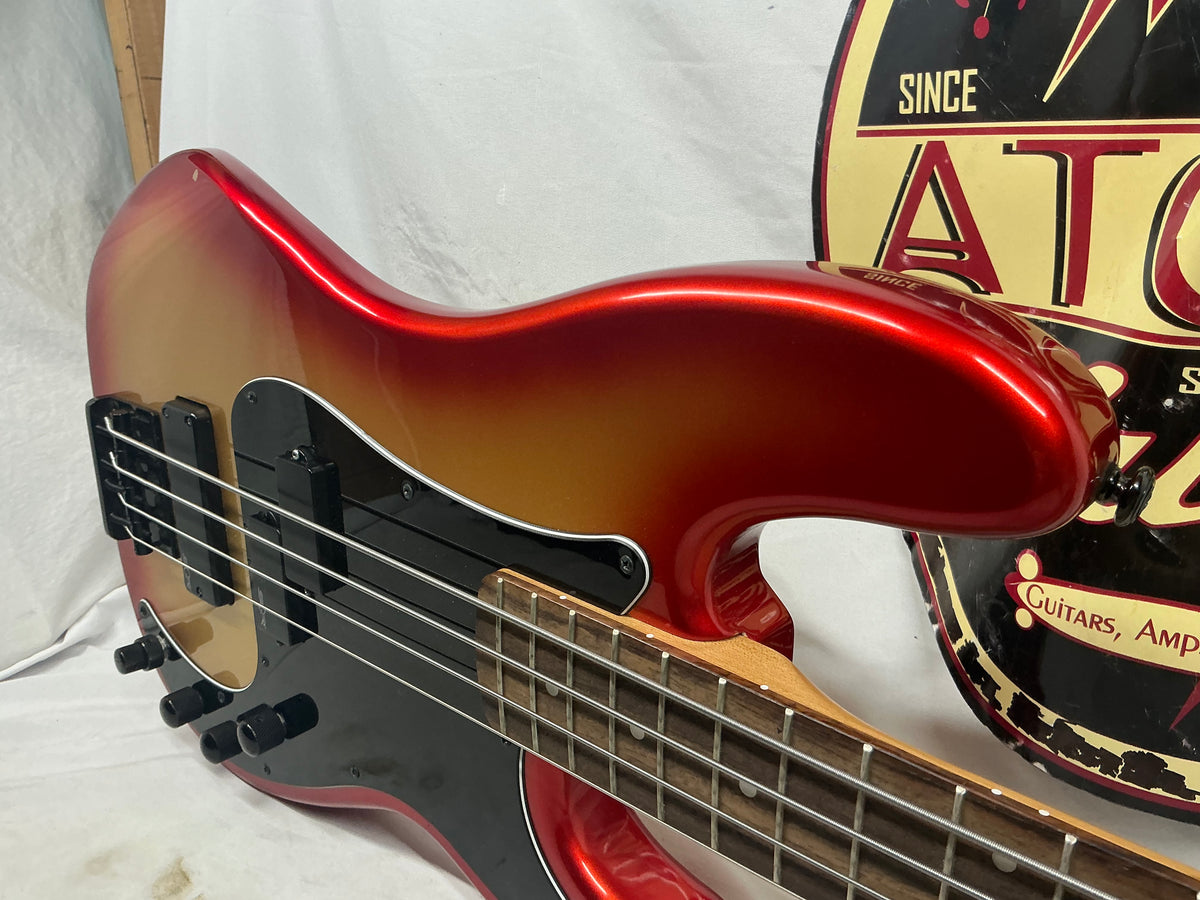 Squier Contemporary Active Precision Bass PH 4-string P-Bass 2022 - Sunset Metallic