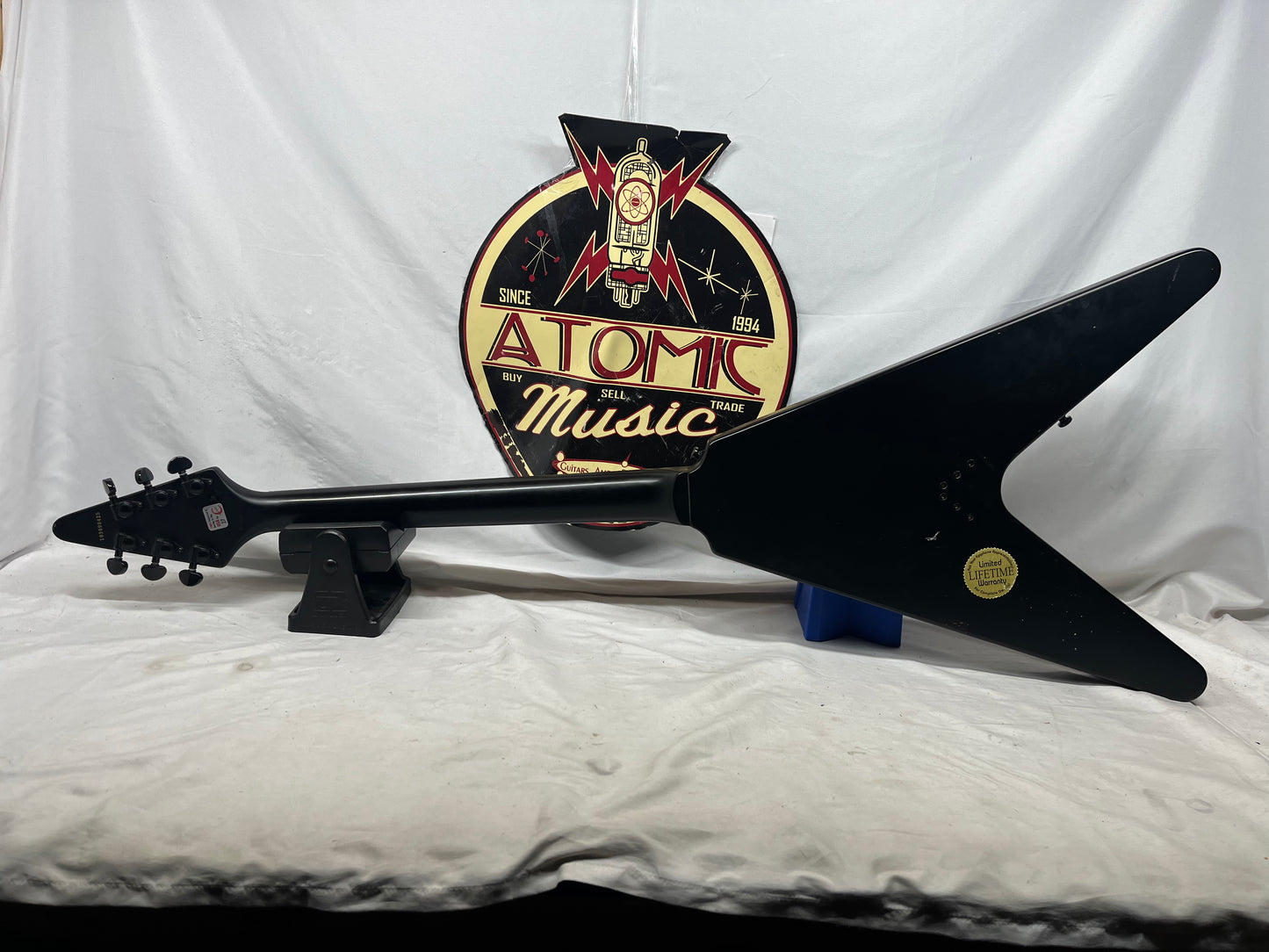 Epiphone Flying V Goth '58 Electric Guitar 2003 - Pitch Black