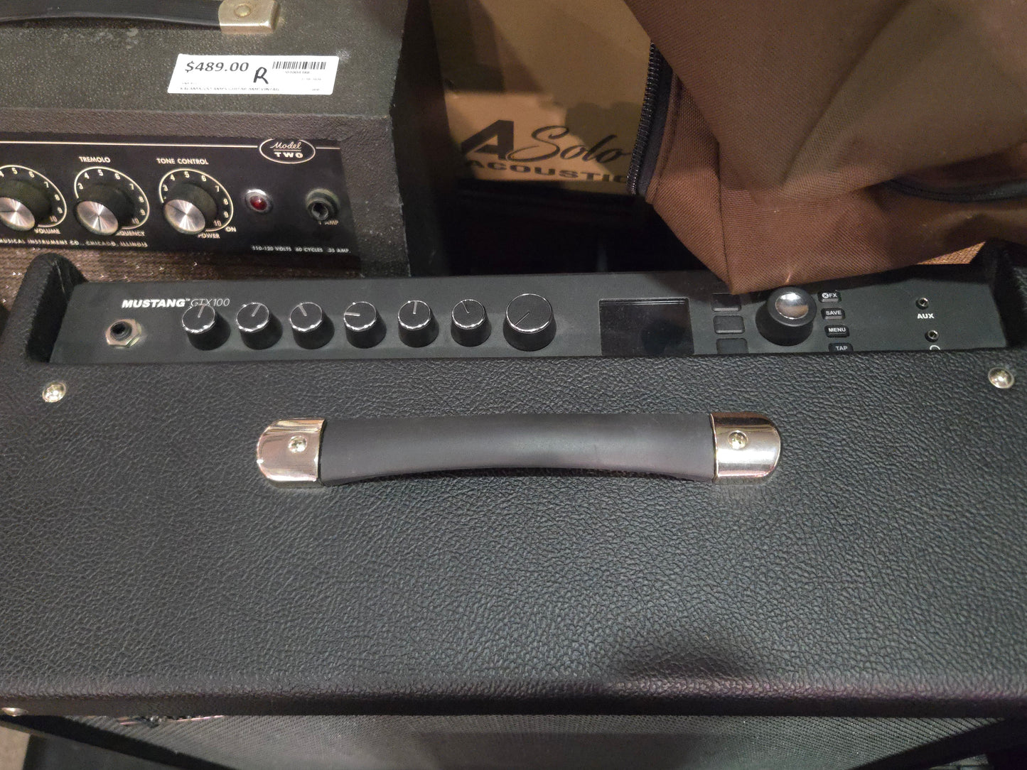 Fender Mustang GTX100 100-Watt 1x12" Digital Modeling Guitar Combo 2020 - Present - Local Pickup Only