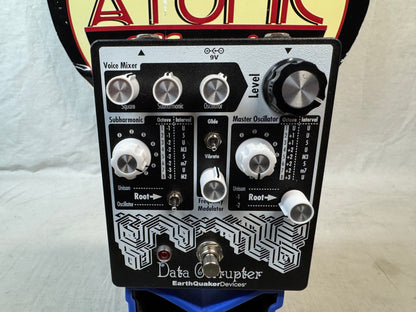 EarthQuaker Devices Data Corrupter Monophonic Analog Harmonizing PLL w/Modulation Guitar Synth Fuzz Pedal