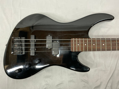 Guild Pilot Bass Guitar - Black - Pickups Replaced and Drop Tuner Added
