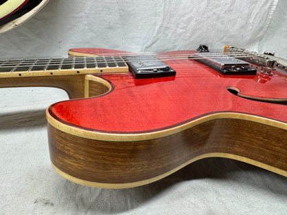 Eastman T185MX-BD t185mx Thinline Semi-Hollowbody Guitar with Case