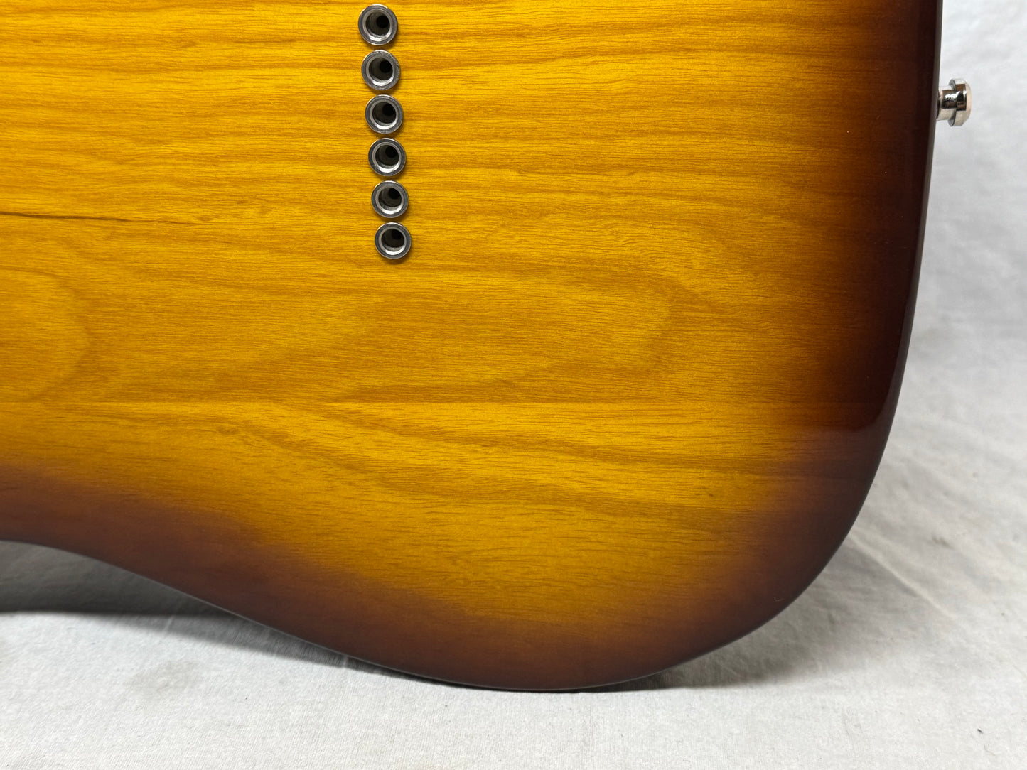Fender 2016 Limited Special Edition American Standard Telecaster Figured Neck Guitar with Case 2015 - Cognac Burst / Rosewood fingerboard