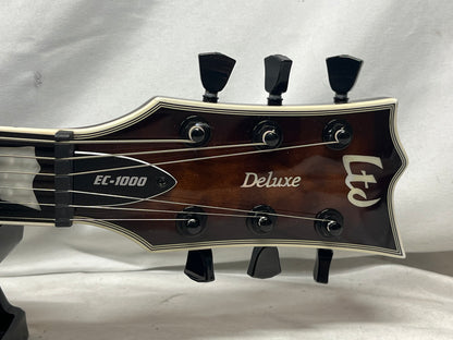 ESP LTD EC-1000 Deluxe Evertune Singlecut HH Electric Guitar