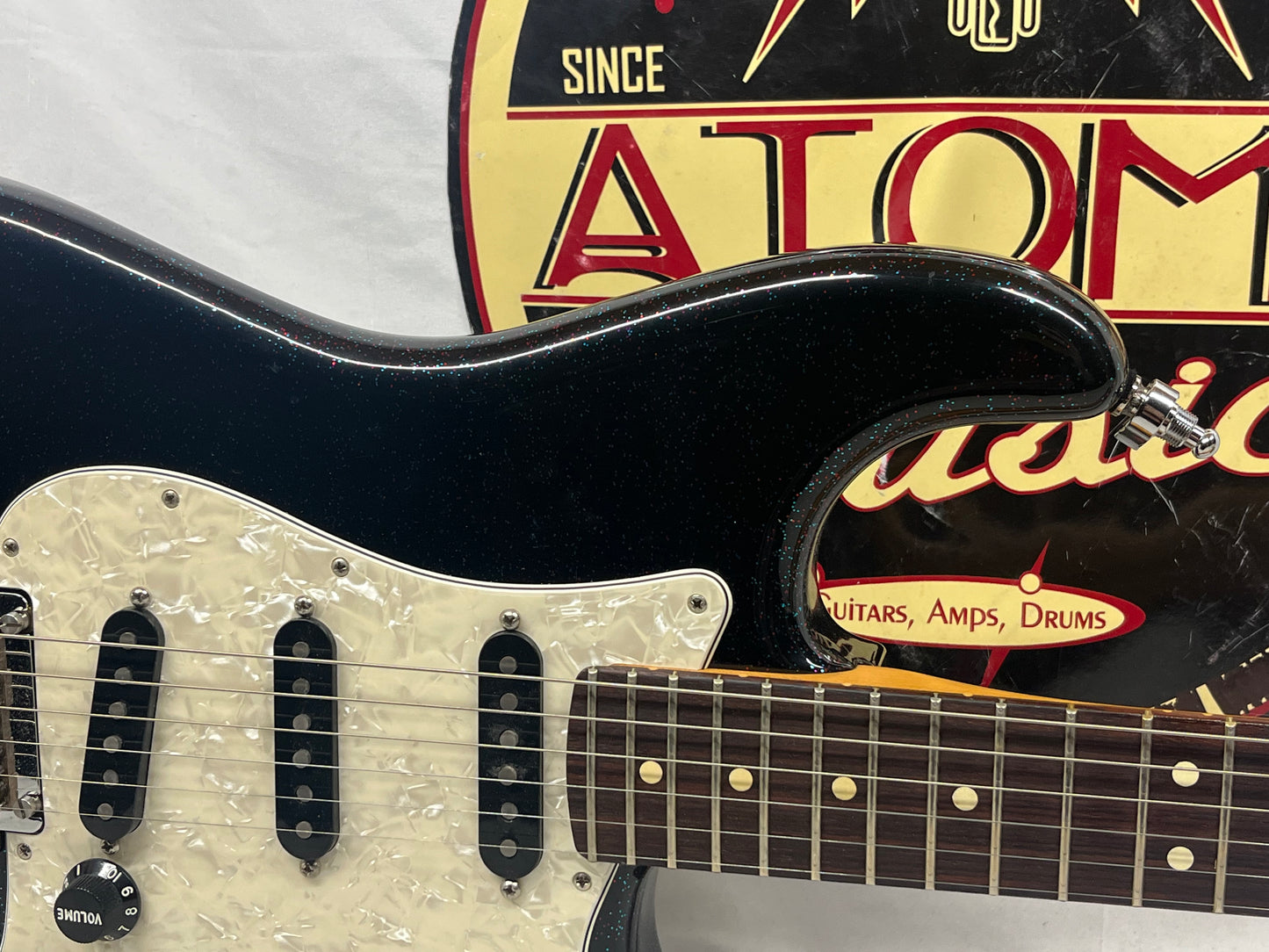 Fender 70th Anniversary Player Stratocaster strat Electric Guitar - Nebula Noir