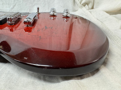 Gibson SG High Performance 2017 - Cherry Burst - signed by numerous shredders!