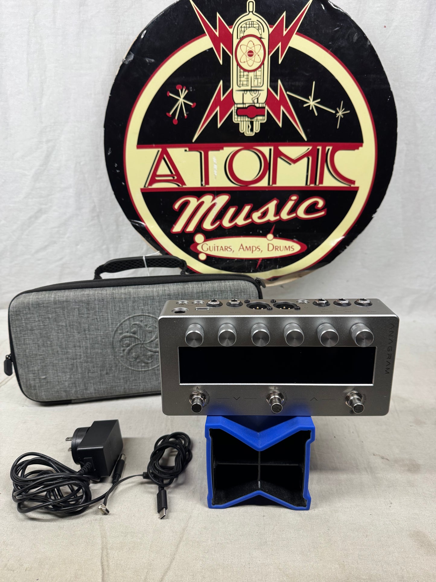 Darkglass Electronics Anagram Bass Multi-Effects Preamp Pedal with Power Supply + Soft Case