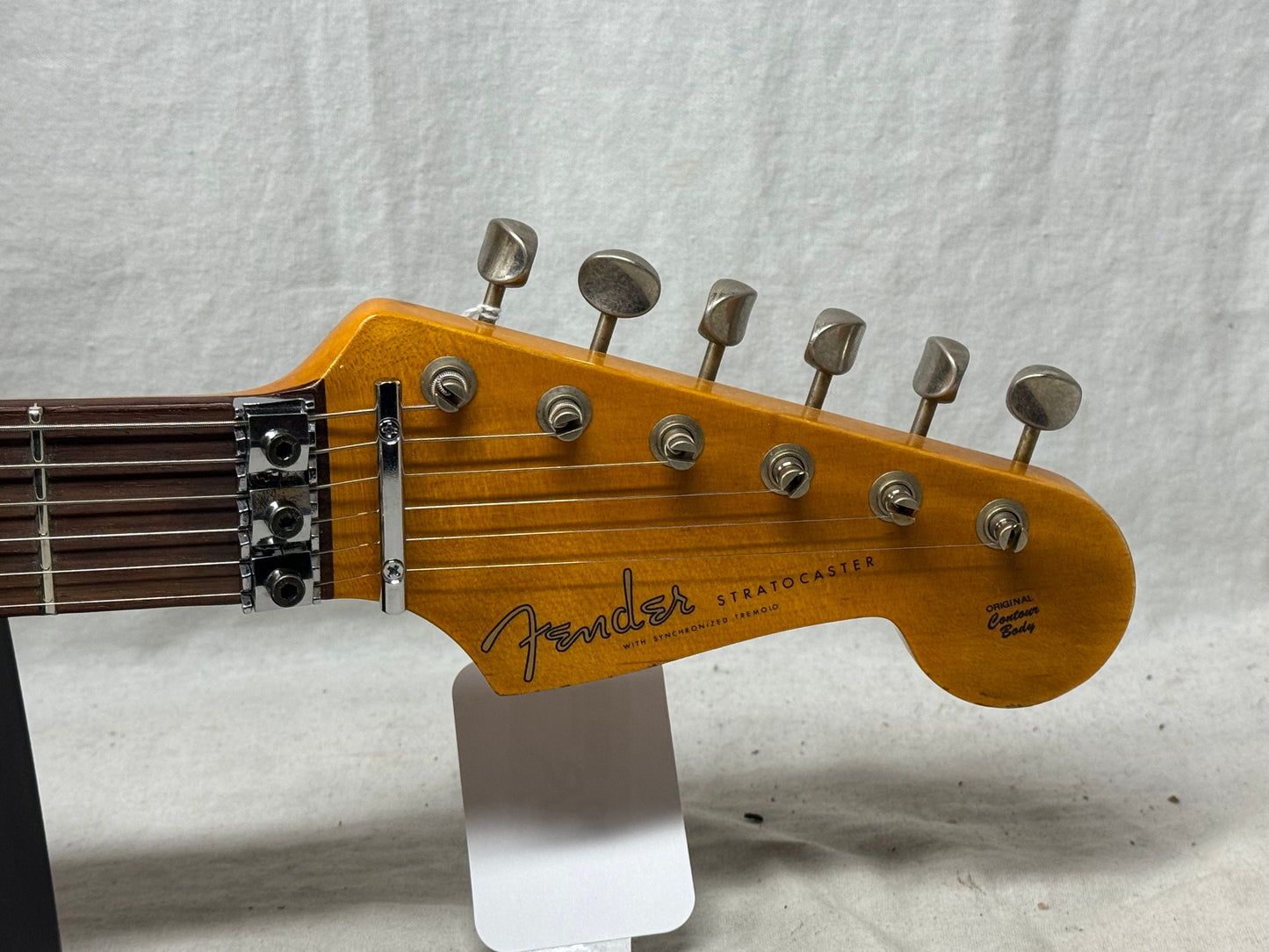 Fender USA Custom Shop Limited Edition White Lightning Stratocaster FR HSS 22 Guitar with COA + Case 2023 - Olympic White top / Candy Apple Red bottom / Rosewood fingerboard