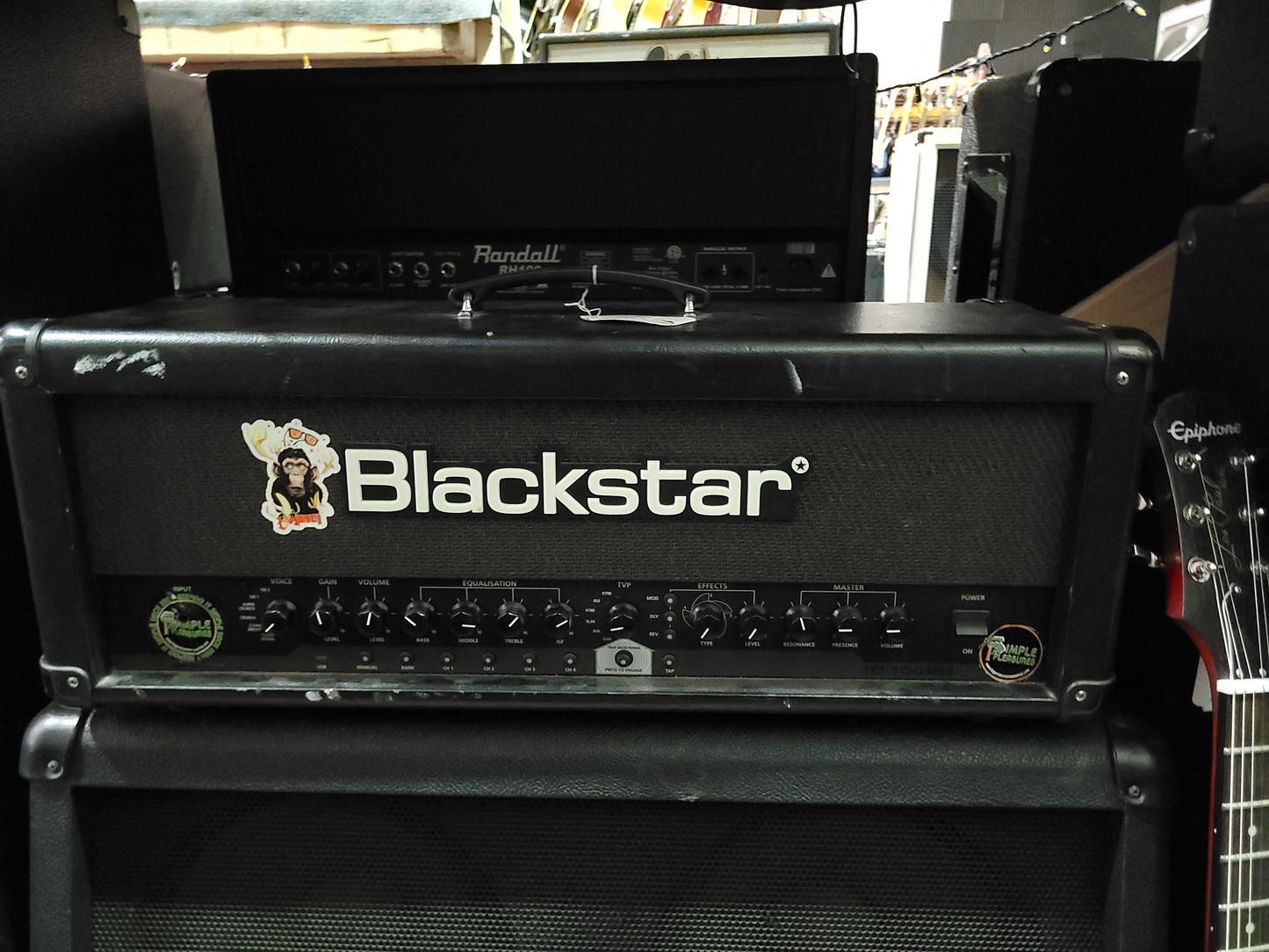 Blackstar ID:100 TVP 100-Watt Guitar Amp Head with Programmable Effects 2010s - Black