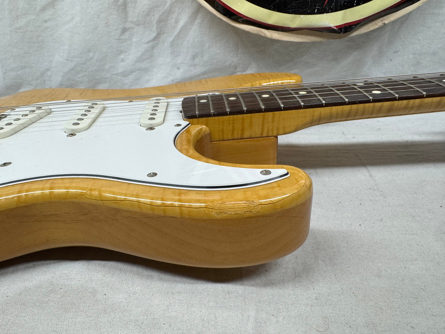 Fender Foto Flame Stratocaster Guitar with Case - MIJ Made In Japan 1994