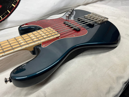 Crews Maniac Sound JB2005 5-String J-Style Electric Bass