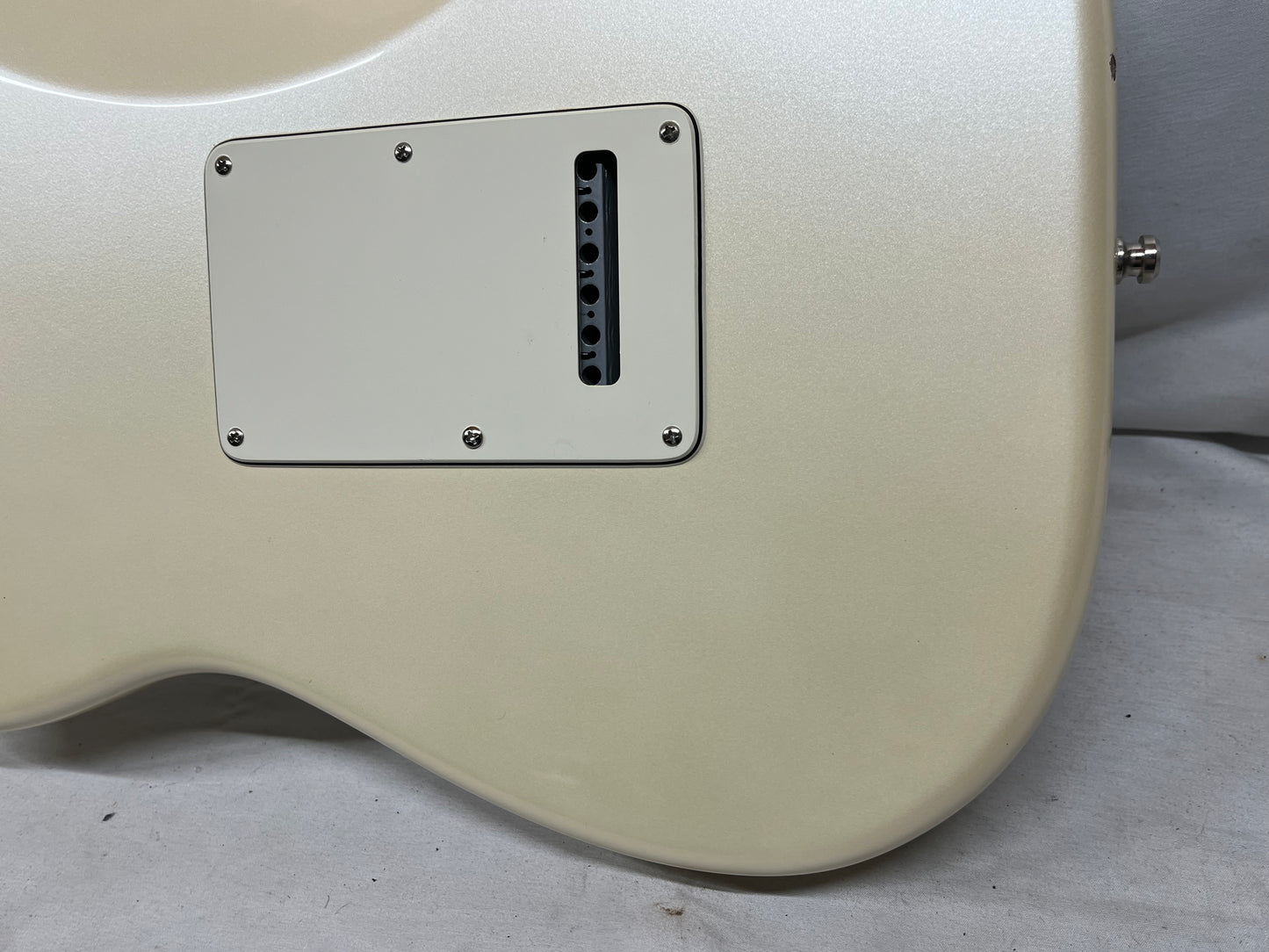 Fender American Elite Stratocaster Strat Electric Guitar - Olympic Pearl