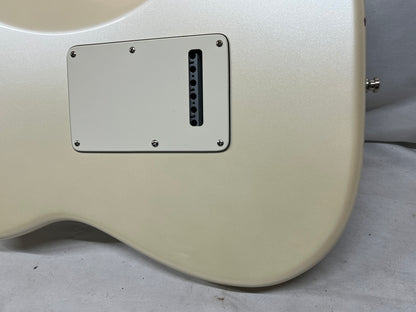 Fender American Elite Stratocaster Strat Electric Guitar - Olympic Pearl