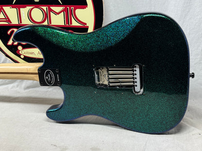 Fender Special Edition FSR Flip Flop Standard Stratocaster Guitar - upgraded! 2004 - Green-Blue