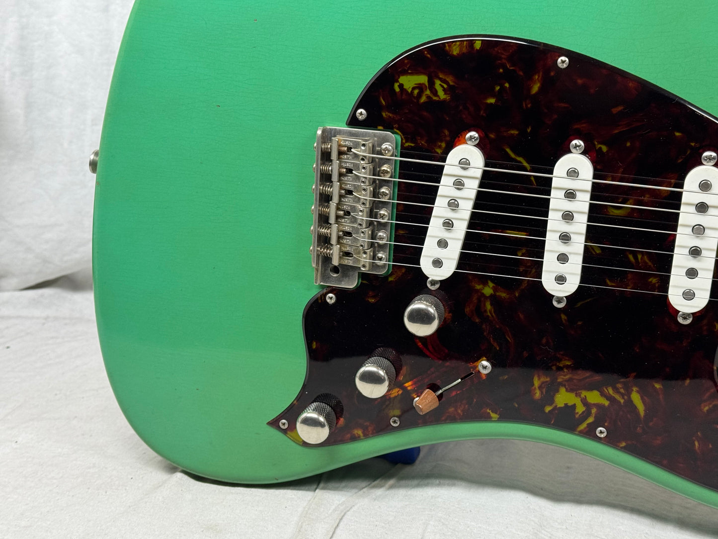 Castedosa Guitars Carlos Lopez Abi abigail S-style Guitar with COA + Case - s/n 260 2024 - Aged Sea Foam Green - Local Pickup Only