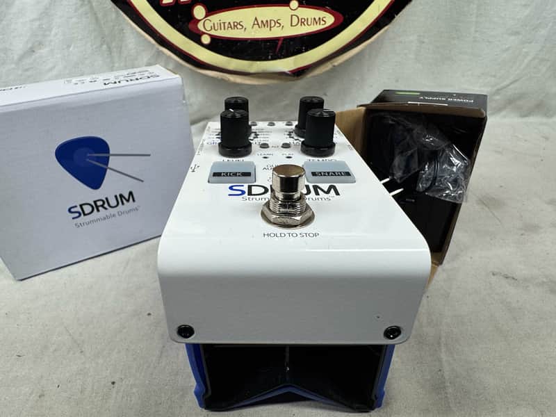 DigiTech SDRUM Strummable Drum Machine Band Creator Pedal with Power Supply + Box - Image 3