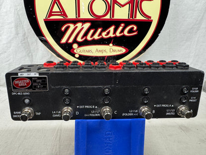Disaster Area Designs DPC-8EZ Gen3 Programmable Bypass Switcher with MIDI Controller Pedal