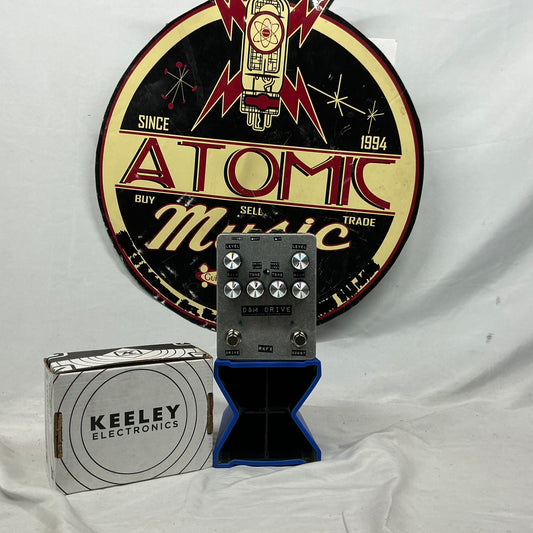 Keeley Electronics D&M Drive Overdrive Pedal with Box - Custom Shop Limited Label Maker Edition - That Pedal Show