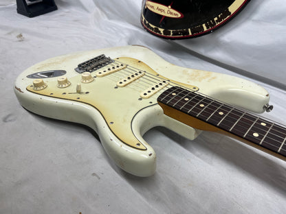 Fender Road Worn '60s Stratocaster Strat Electric Guitar 2010 - Olympic White