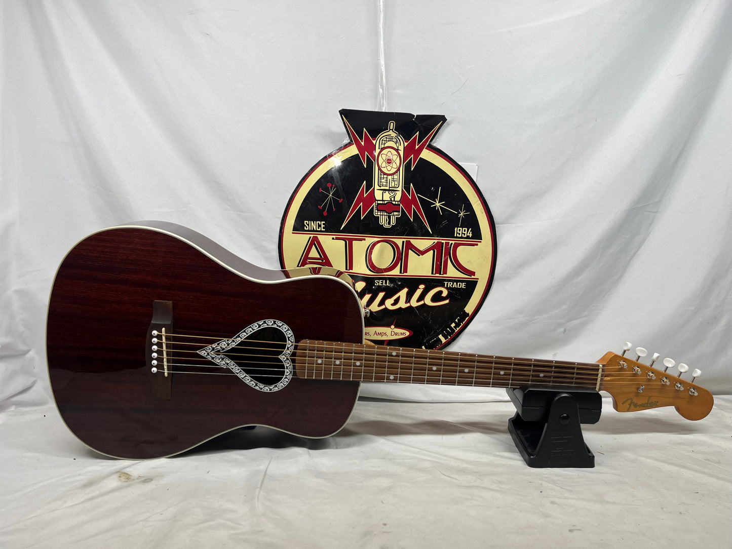 Fender California Series Alkaline Trio Malibu Acoustic Guitar - Natural