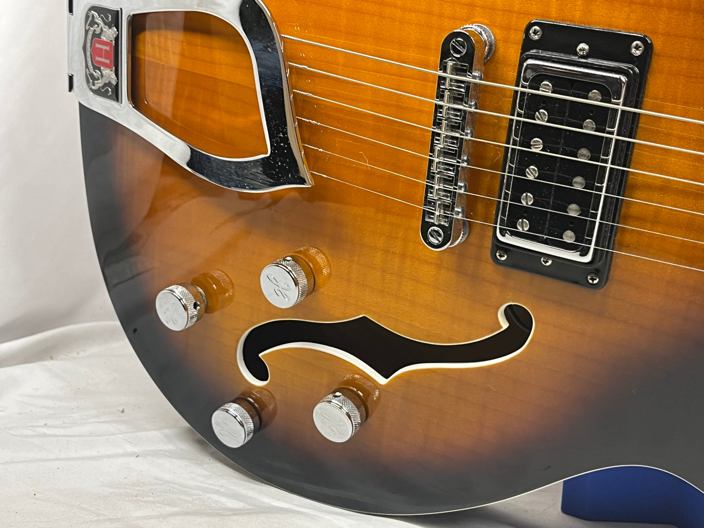 Hagstrom Super Viking Semi-Hollow Body HH Electric Guitar