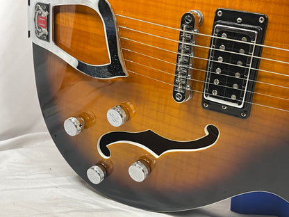 Hagstrom Super Viking Semi-Hollow Body HH Electric Guitar