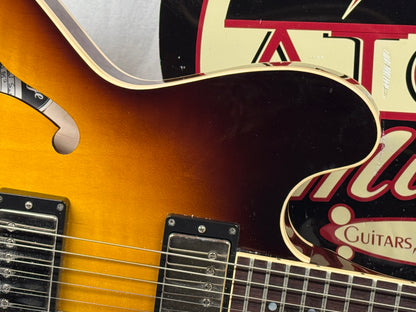 Heritage H-535 h535 Semi-Hollowbody Guitar with Case 2021 - Original Sunburst