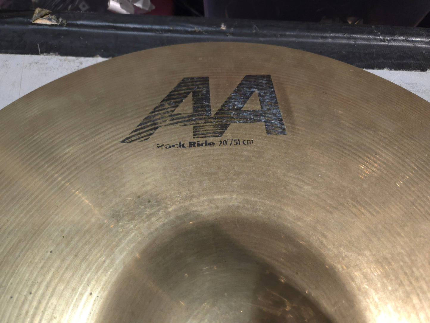 Sabian 20" AA Rock Ride Cymbal 2002 - 2018 - Natural