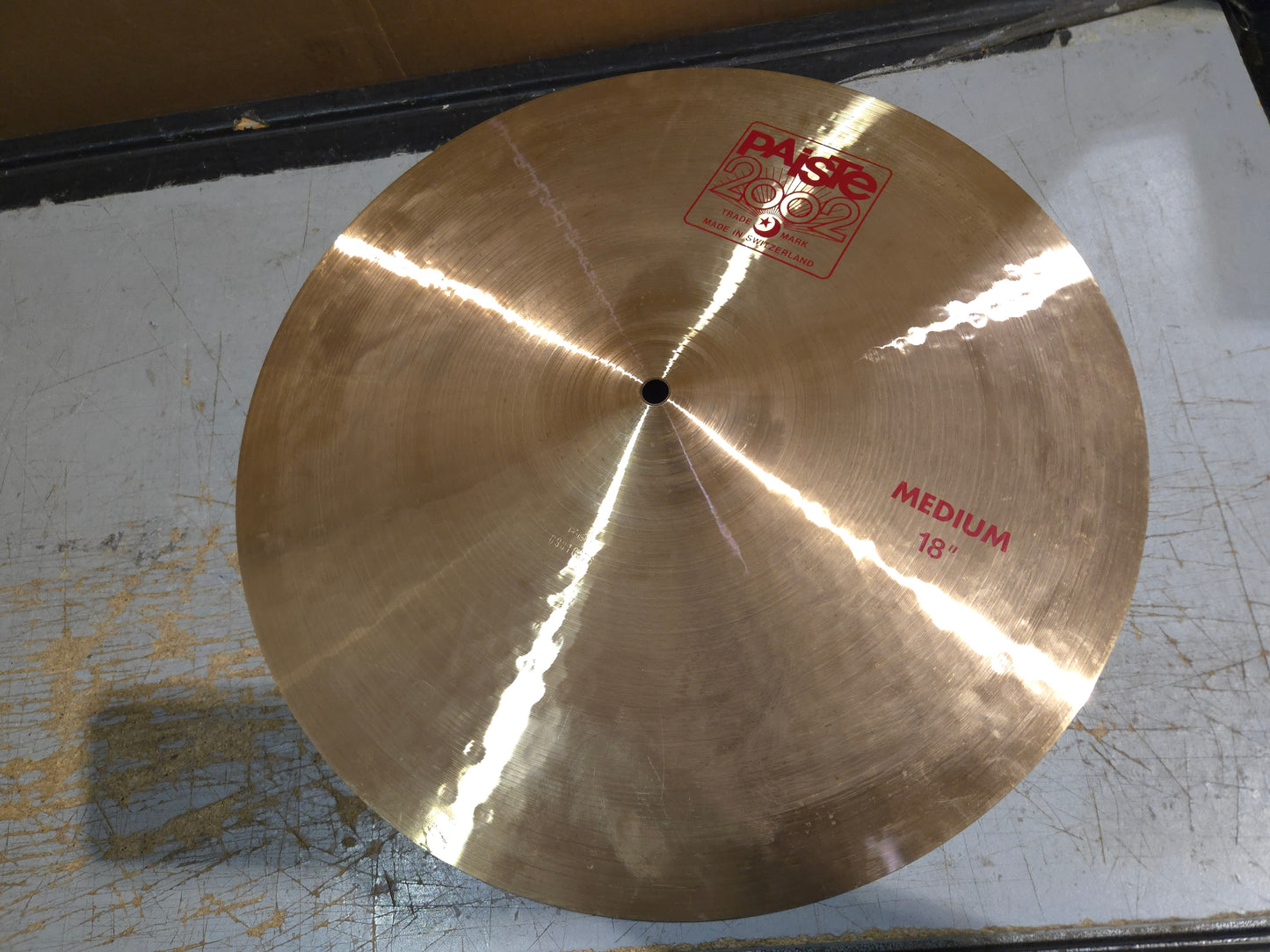 Paiste 18" 2002 Medium Cymbal 1980 - Present - Traditional