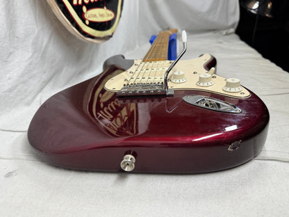 Fender Parts Stratocaster Guitar - 2005 MIM Classic Series '50s neck on ? MIM body with Lindy Fralin electronics + Case