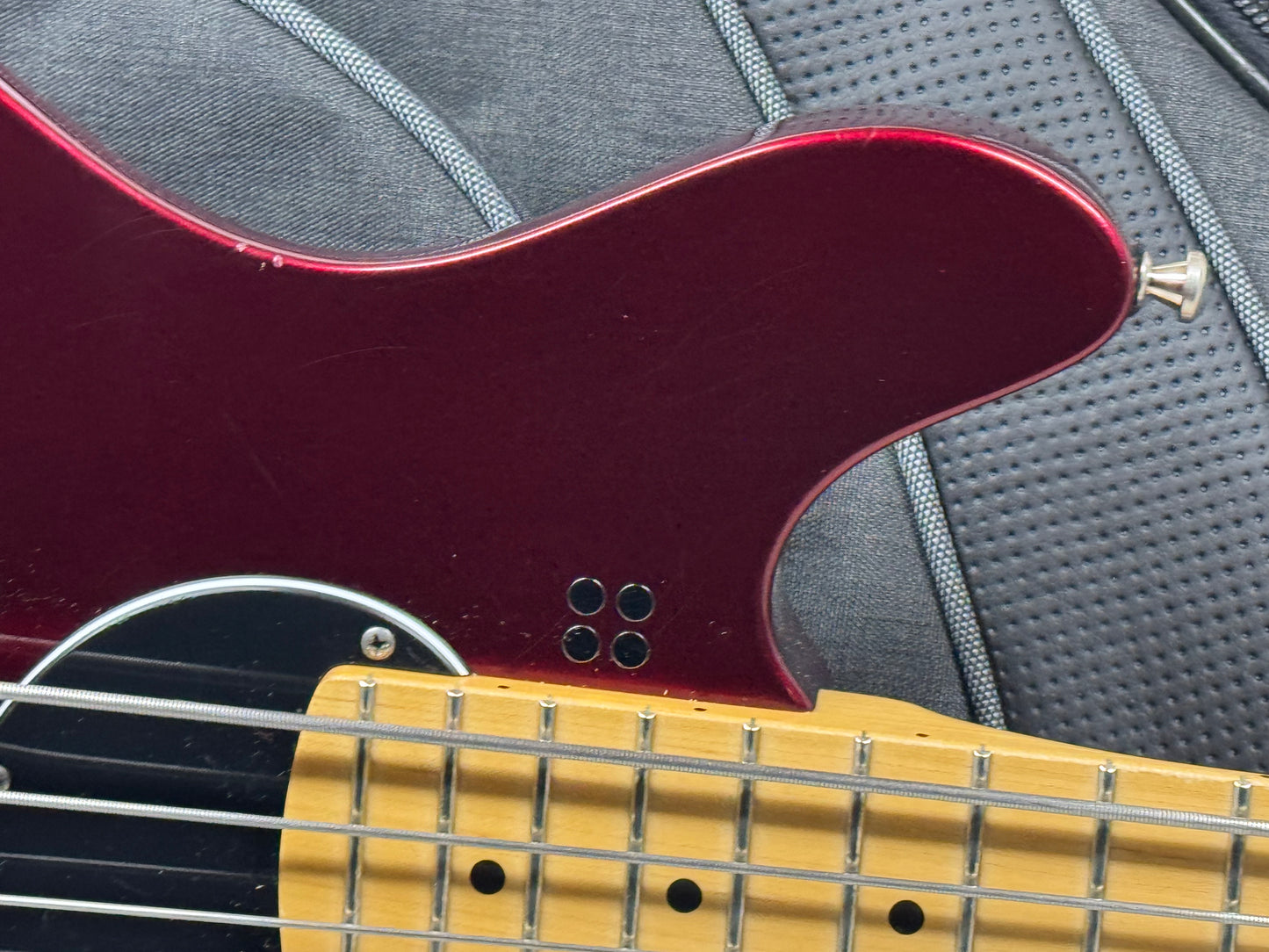 Sandberg Florence 30" Short Scale 4-string Bass with Gig Bag 2020s - Ruby Red