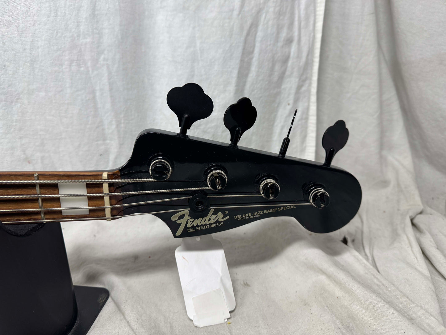 Fender Duff McKagan Deluxe Jazz Bass Special Precision 4-string Bass 2020 - Black / Rosewood fingerboard