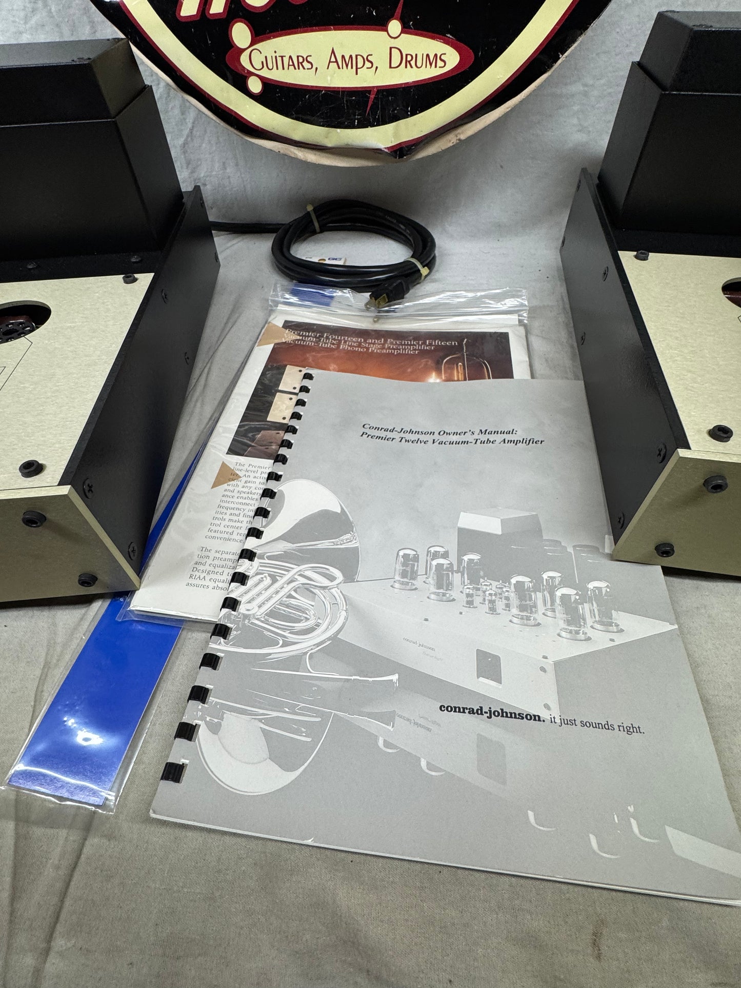 Conrad-Johnson PREM12 Premier 12 Monoblock Power Amplifier - !!Pair!! - Local Pickup Only