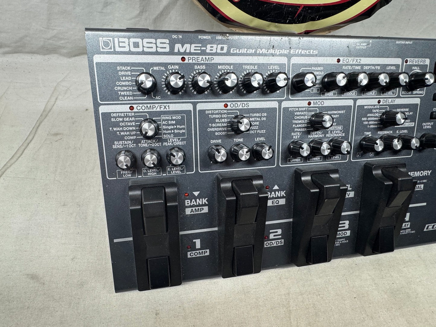 Boss ME-80 me80 Guitar Multi-Effects Processor Preamp Pedal 2014