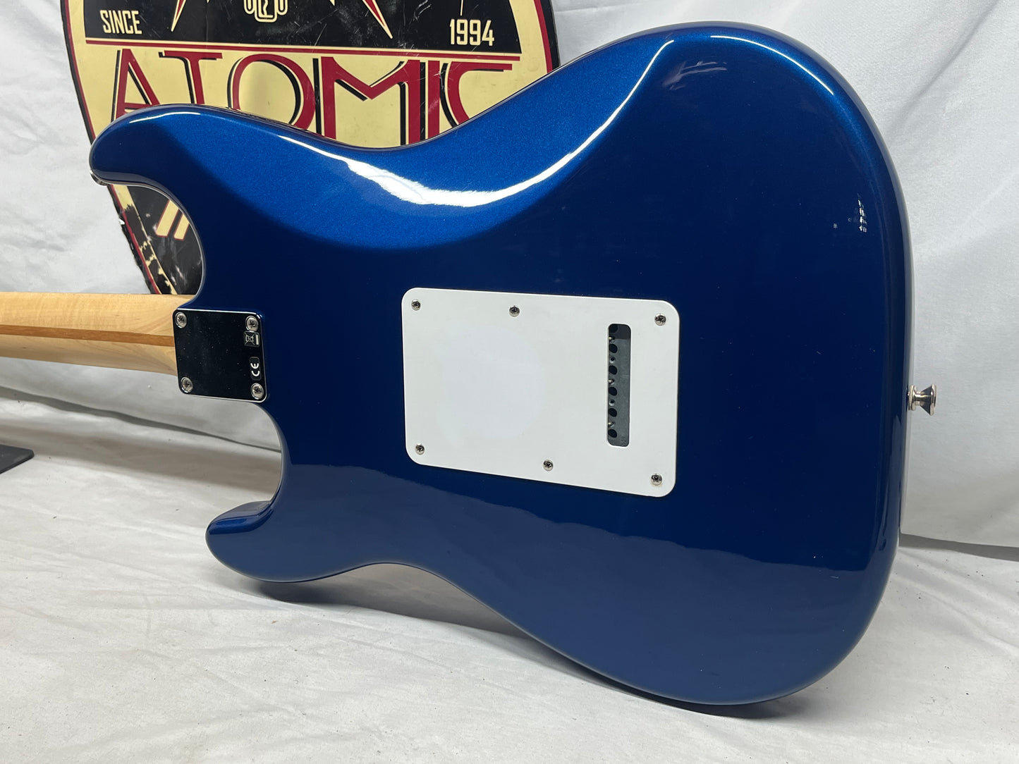 Fender Standard Stratocaster strat HSS Electric Guitar MIM - Made in Mexico- Electron Blue