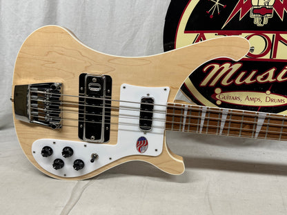 Rickenbacker 4003 4-string Bass with Case 2025 - Mapleglo / Natural