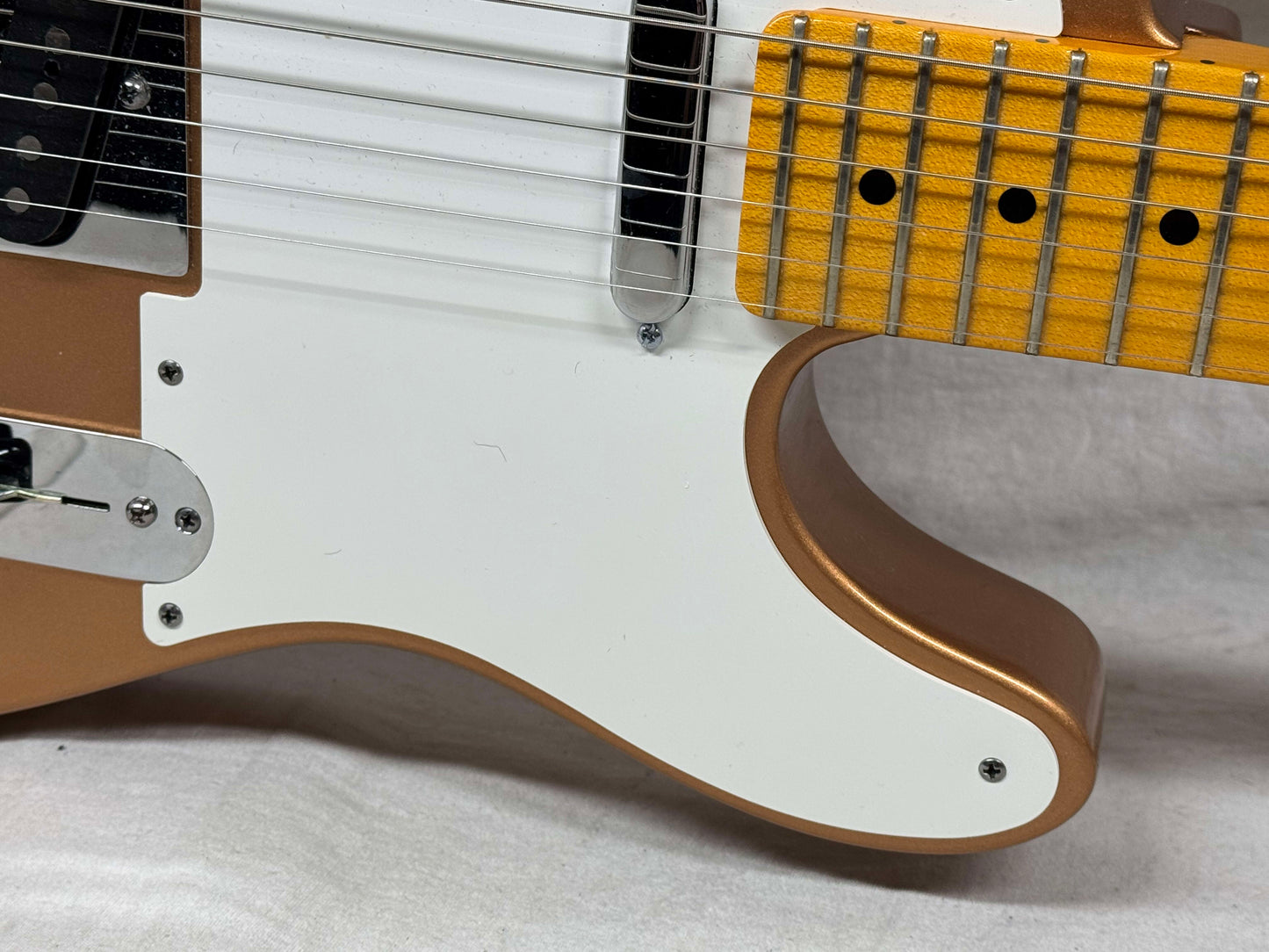 Fender USA Custom Shop Special Edition Custom Deluxe Telecaster Guitar with COA + Case 2010 - Copper / Maple neck
