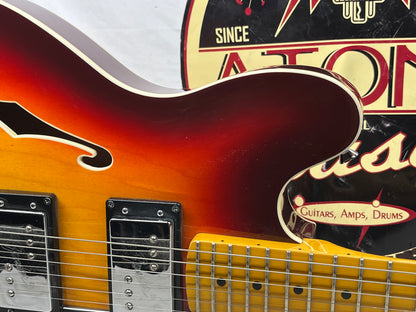 Fender Starcaster Semi-Hollow Body Electric Guitar - Aged Cherry Burst