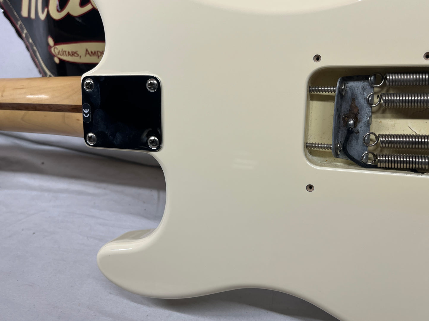 Fender Jimmie-Vaughn Tex-Mex Stratocaster Strat Electric Guitar MIM - Made in Mexico - Olympic White