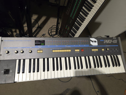 Korg Poly-61M Polyphonic Synthesizer 1980s - Local Pickup Only
