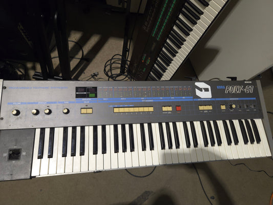 Korg Poly-61M Polyphonic Synthesizer 1980s - Local Pickup Only