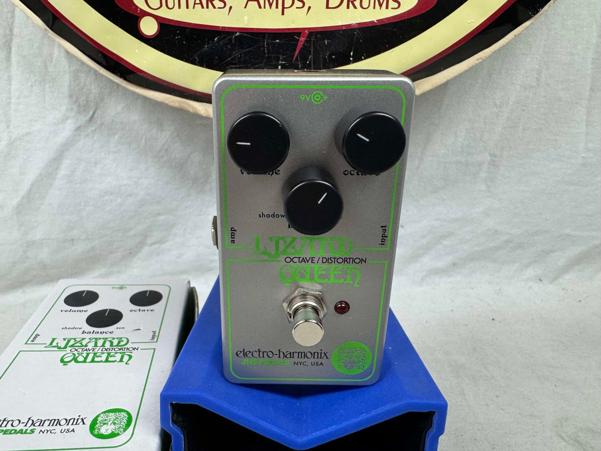 Electro-Harmonix x JHS Pedals Lizard Queen Octave Distortion Pedal with Box