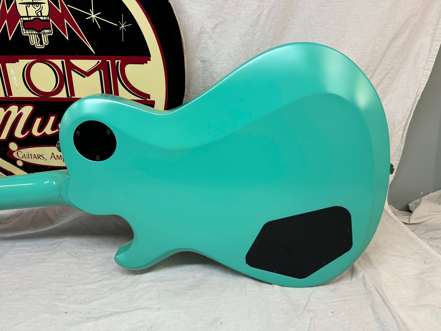 Knaggs DR-DOUG Doug Rappoport Signature Model Kenai Singlecut Guitar with Case - Sea Foam Green