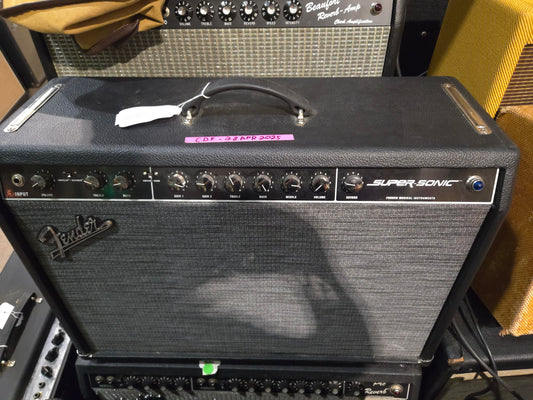 Fender Super-Sonic 112 2-Channel 60-Watt 1x12" Guitar Combo 2006 - 2010 - Local Pickup Only