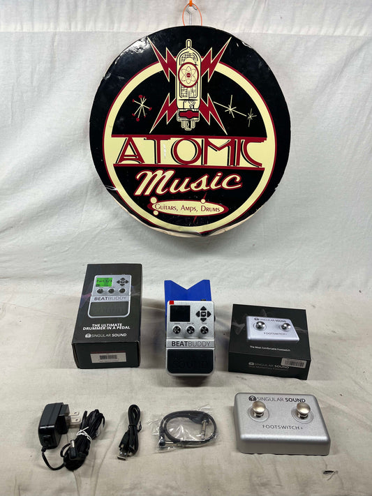 Singular Sound BeatBuddy beat buddy v1 Drum Machine Pedal with Dual Footswitch + Boxes