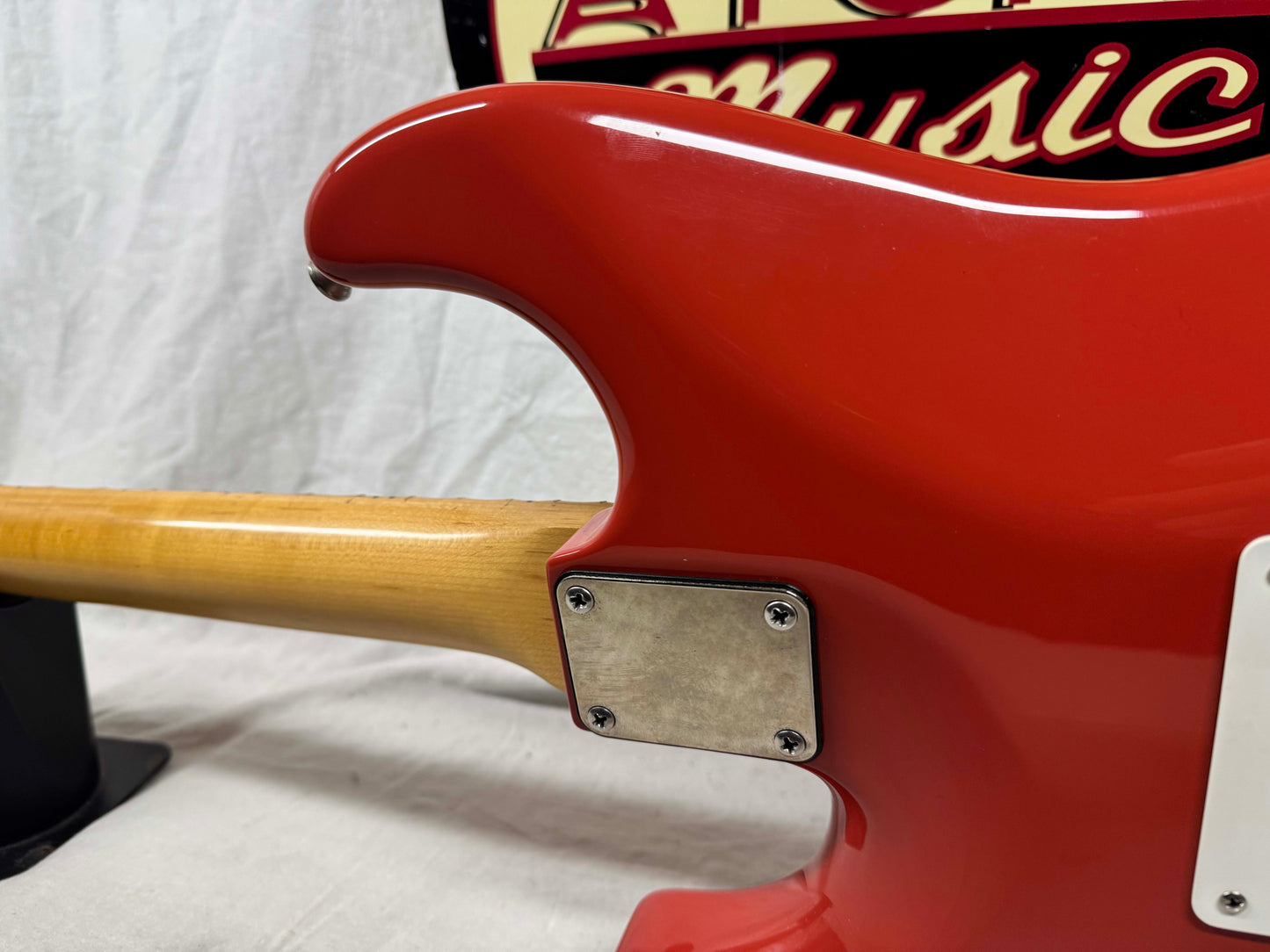James Tyler Los Angeles SSS S-style Guitar with Case - Fiesta Red - s/n: 931